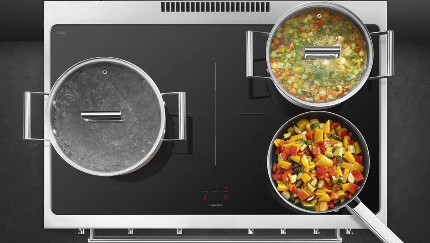 Smeg C9IMAN9 inductiefornuis bovenaanzicht